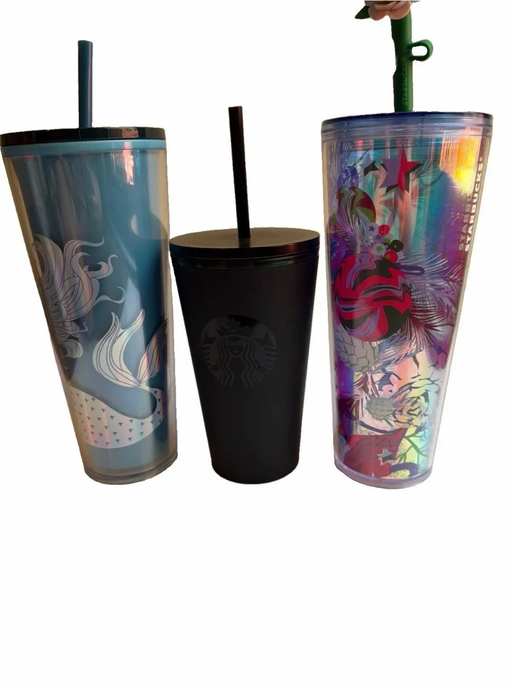 Lot of 3 Starbucks Tumblers